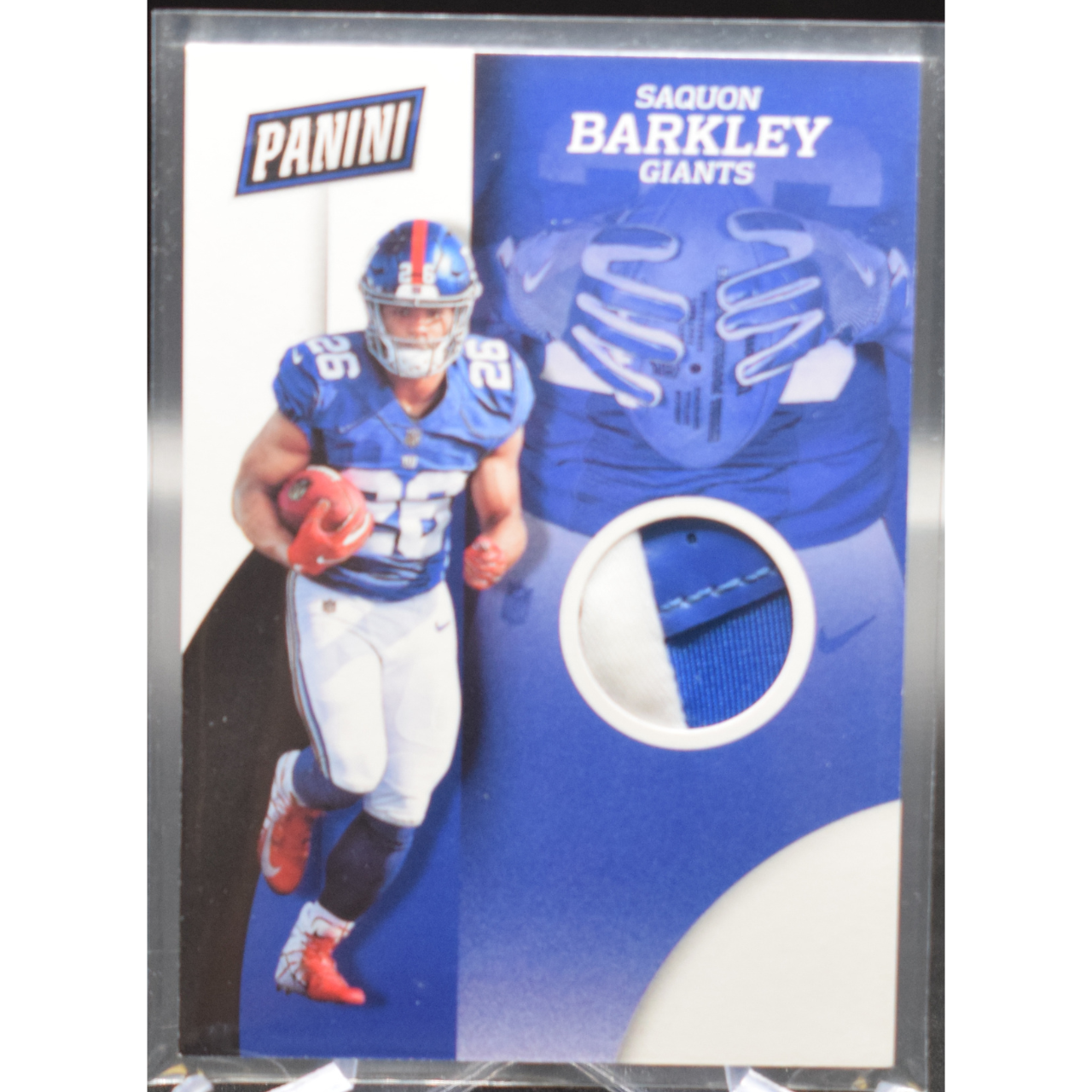2018 Panini The National Football - Saquon Barkley 2 - Game Used Gloves