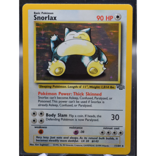 Snorlax (11) - Jungle (JU)