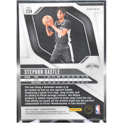 2024 Panini Prizm - Stephon Castle 234 - Green Wave