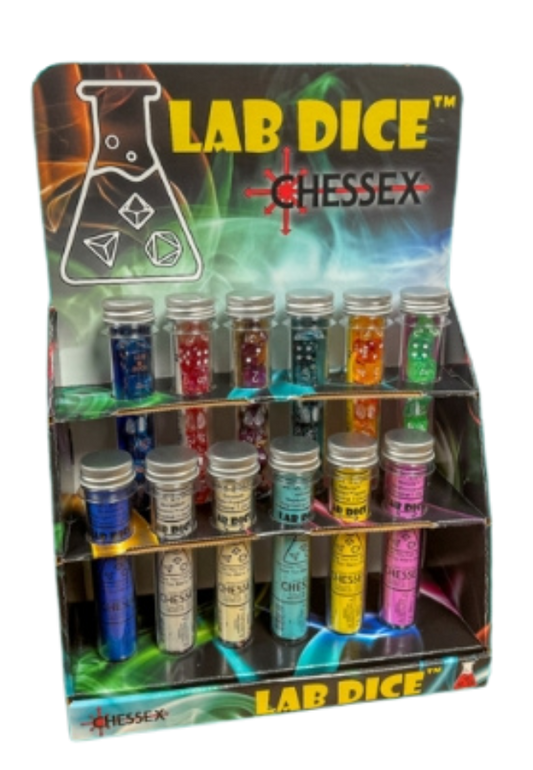 Chessex Lab Dice - Polyhedral 7-Dice Set