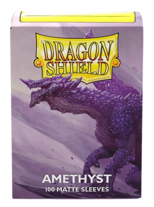 Dragon Shield Sleeves: Amethyst Standard Matte (Box of 100)