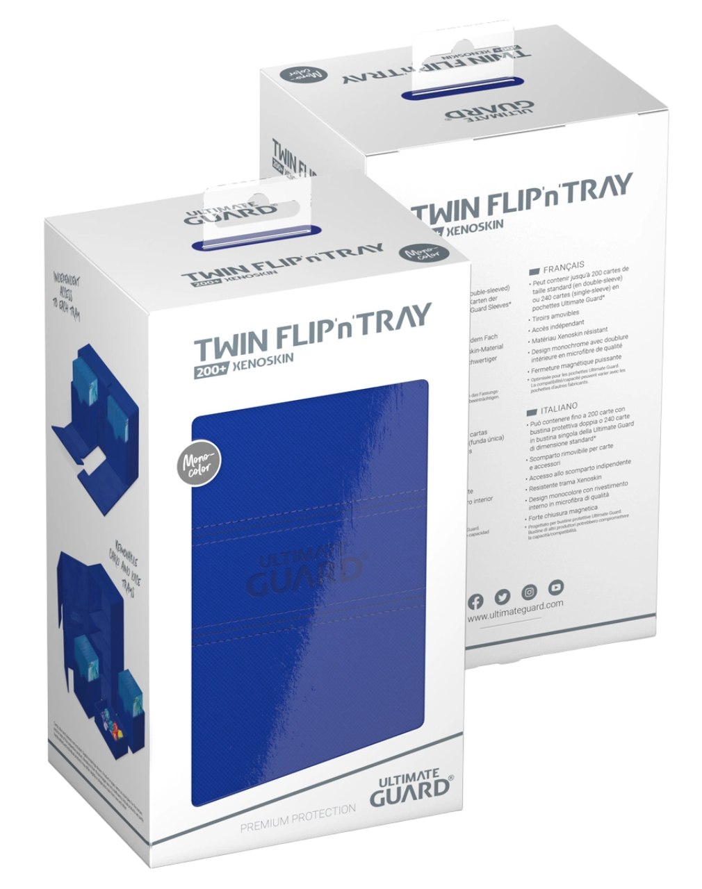 Twin Flip 'n' Tray 133+ XenoSkin - Ultimate Guard Deck Boxes
