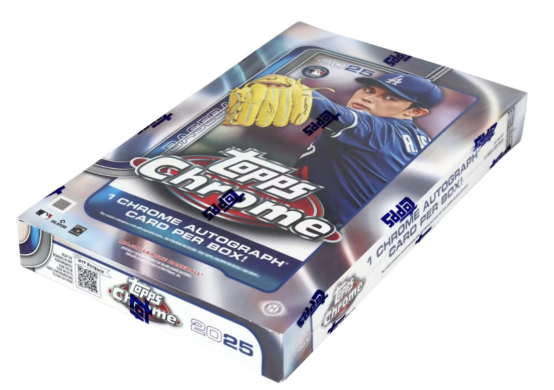 2025 Topps Chrome Baseball Hobby Box
