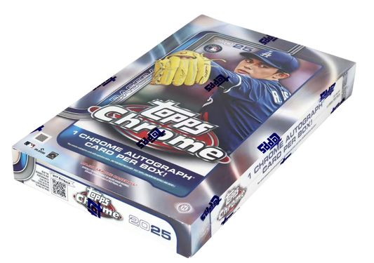 2025 Topps Chrome Baseball Hobby Box