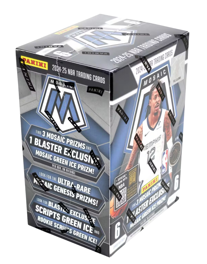 2024-25 Panini Mosaic Basketball Hobby 6-Pack Blaster Box