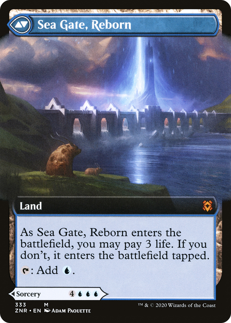 Sea Gate Restoration (Extended Art) - Zendikar Rising Expeditions (ZNR)
